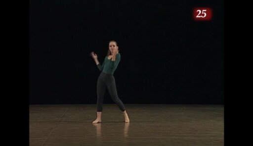 Miniature de la vidéo Epreuves de danse 1996. Danse jazz. Variation 25 fille