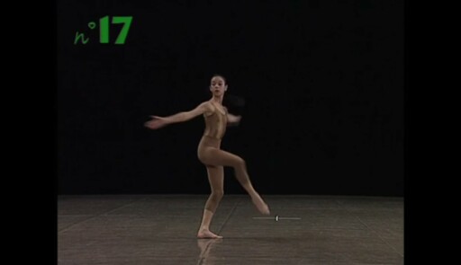 Miniature de la vidéo Epreuves de danse 1997. Danse contemporaine. Variation 17 fille