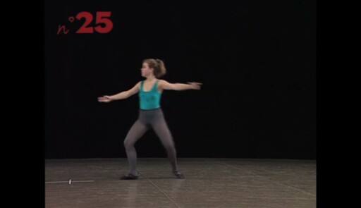 Miniature de la vidéo Epreuves de danse 1997. Danse jazz. Variation 25 fille