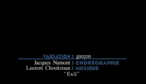 Miniature de la vidéo Epreuves de danse 1998. Danse classique. Variation 10 garçon