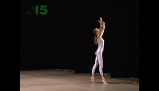 Miniature de la vidéo Epreuves de danse 1998. Danse contemporaine. Variation 15 fille