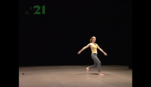 Miniature de la vidéo Epreuves de danse 1998. Danse contemporaine. Variation 21 fille