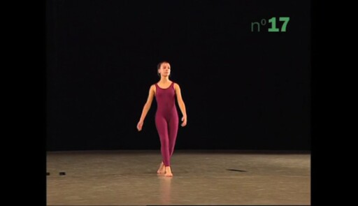 Miniature de la vidéo Epreuves de danse 2000. Danse contemporaine. Variation 17 fille