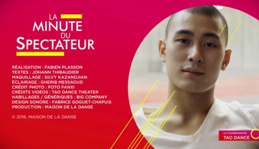 Miniature de la vidéo The Spectator’s moment (2016): Tao Dance Theater