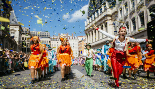 Le défilé de la Biennale de la danse