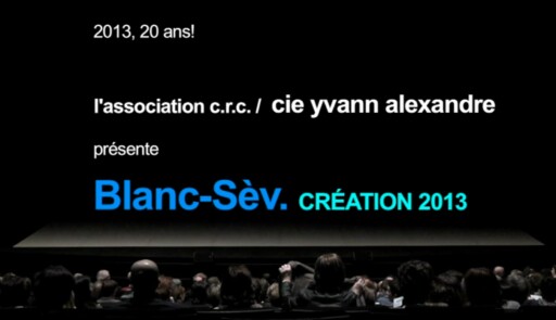 Miniature de la vidéo Blanc – Sèv. | création 2013