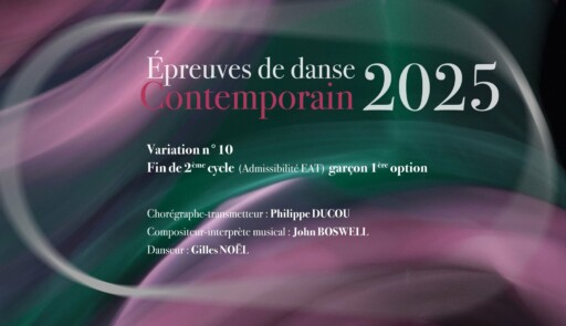 Miniature de la vidéo CONTEMPORAIN – Variation n°10 – Épreuves de danse 2025