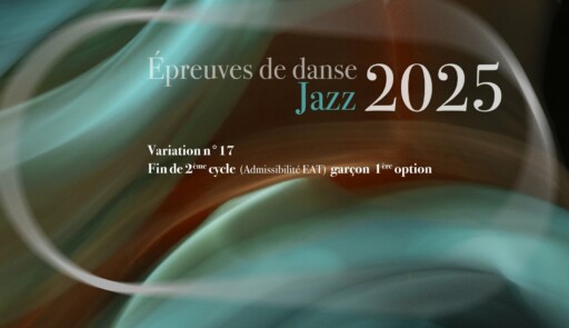 Miniature de la vidéo JAZZ – Variation n°17 – Épreuves de danse 2025