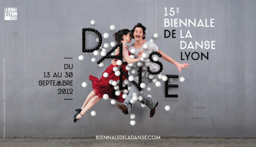 Visuel de la Biennale de la danse 2012